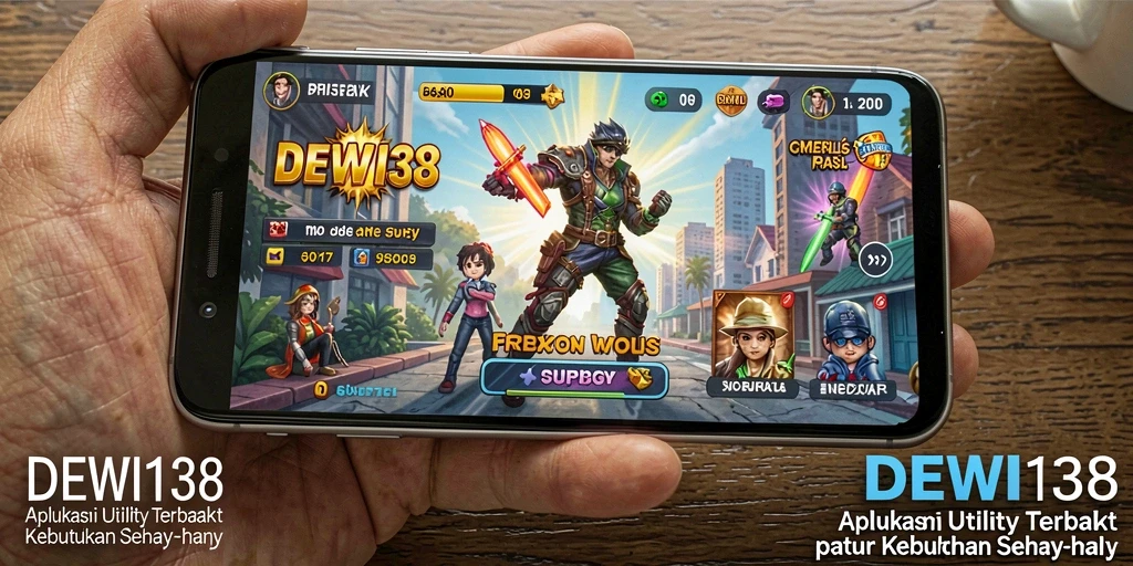 Tampilan antarmuka DEWI138 yang sederhana dan fungsional.