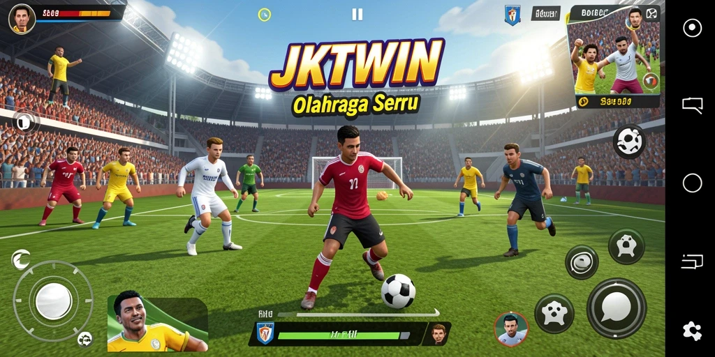 Tampilan gameplay JKTWIN yang mendebarkan di berbagai olahraga.