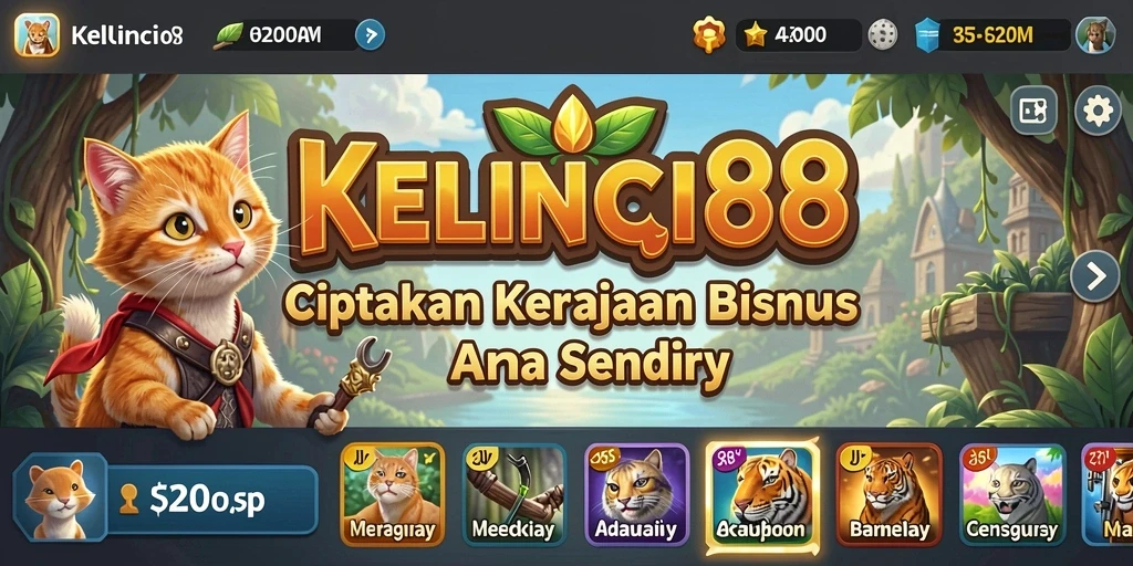 Tangkapan layar KELINCI88 menunjukkan gameplay Tycoon yang menarik dan interaktif.