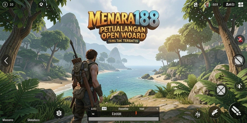 Tampilan gameplay menakjubkan dalam dunia terbuka MENARA188.