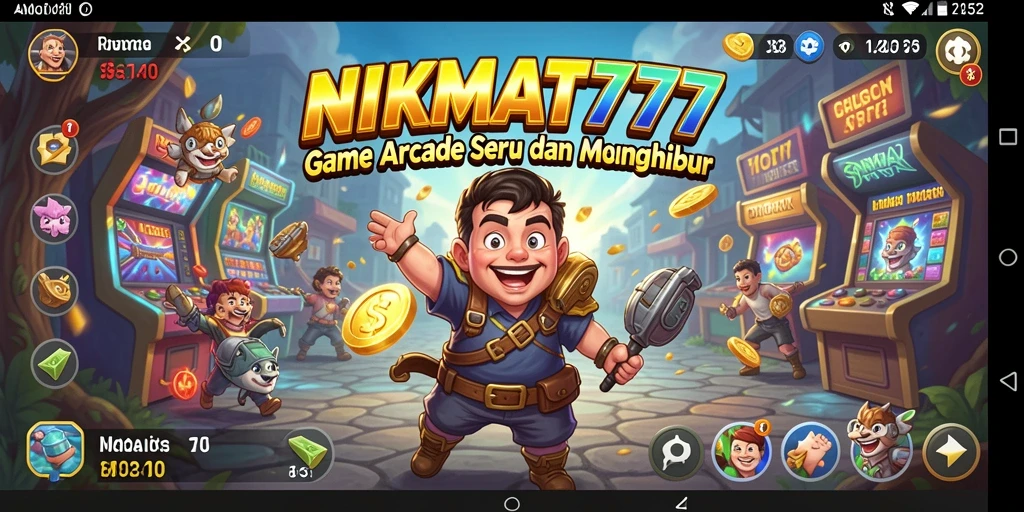 Tampilan gameplay seru NIKMAT777 yang memikat.