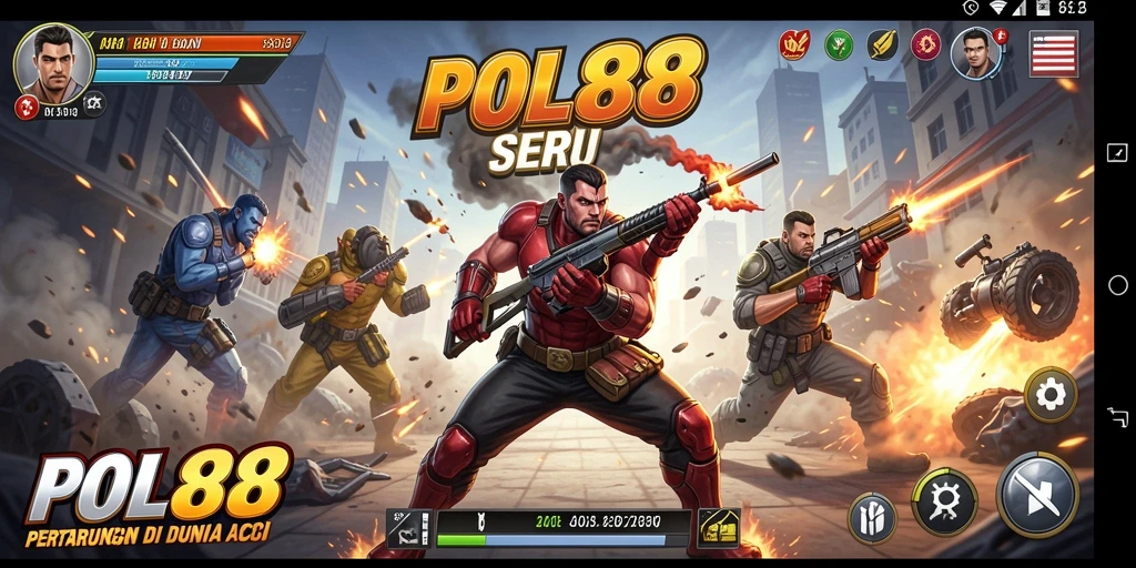 Tangkapan layar gameplay POL88 menampilkan aksi mendebarkan.