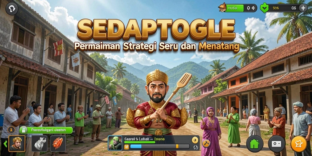 Screenshot gameplay SEDAPTOGEL dengan strategi mendalam.