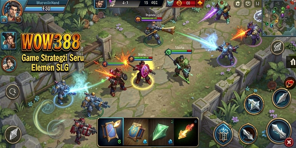 Memukau visual gameplay strategis dalam WOW388.